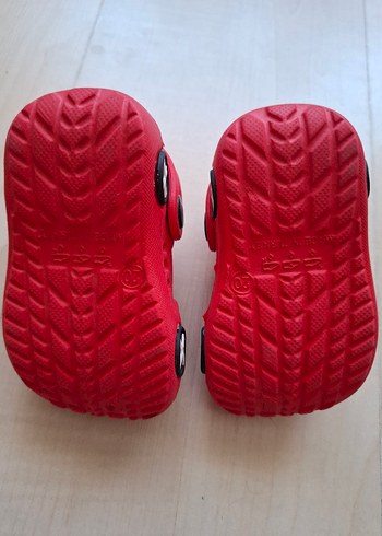 Kırmızı Baskılı Çocuk Terlikleri-20 no - Görsel 5