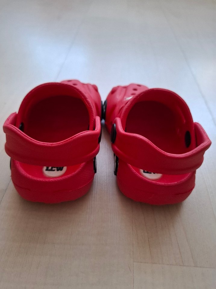 Kırmızı Baskılı Çocuk Terlikleri-20 no - Görsel 4