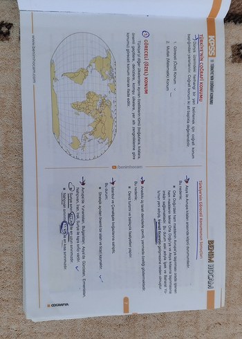 2024 KPSS Coğrafya Ders Notları - Hocam - Görsel 2