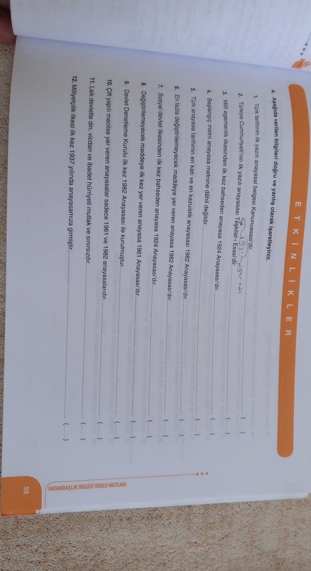 KPSS Vatandaşlık Video Ders Notu - Görsel 5