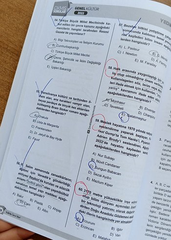 KPSS 2023 Genel Yetenek Genel Kültür Çıkmış Sorular - Görsel 3