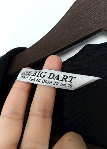 Siyah trençkot - Görsel 4