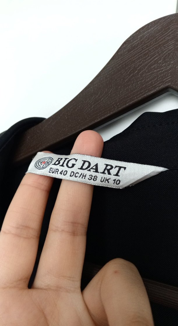 Siyah trençkot - Görsel 4