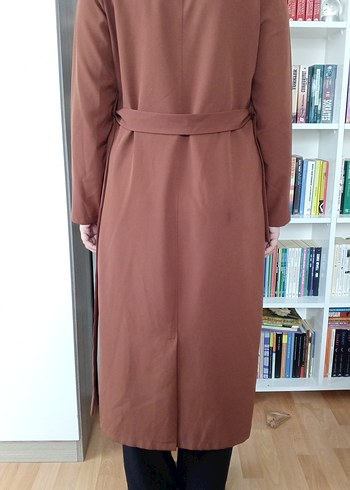 Kahverengi Trençkot - Görsel 8