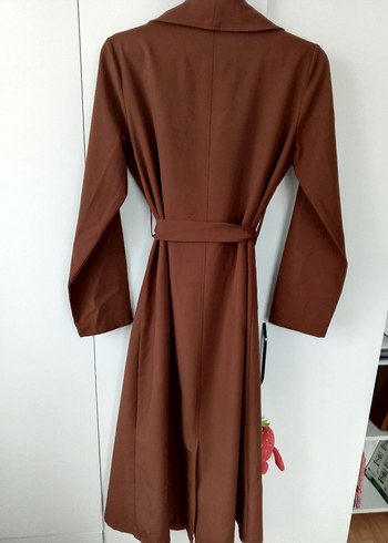 Kahverengi Trençkot - Görsel 6