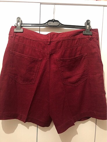 40 Beden Bordo LC Waikiki şort