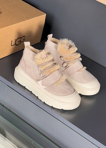 Ugg Ugg Leopar Desenli Kadın Bot