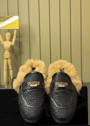 Guess Tüylü Topuklu Kadın Terlik - Görsel 5