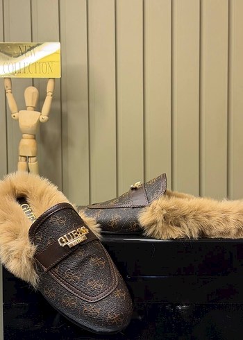 Guess Tüylü Topuklu Kadın Terlik - Görsel 7