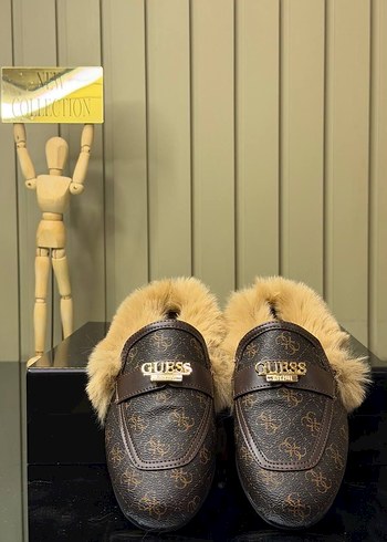 Guess Tüylü Topuklu Kadın Terlik - Görsel 9