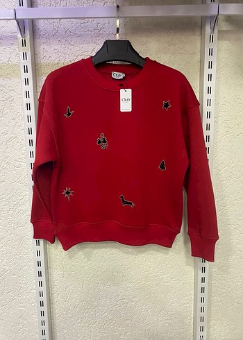 BeymenClub Nakışlı Kadın Sweatshirt - Görsel 2