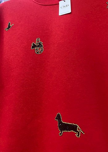 BeymenClub Nakışlı Kadın Sweatshirt - Görsel 3