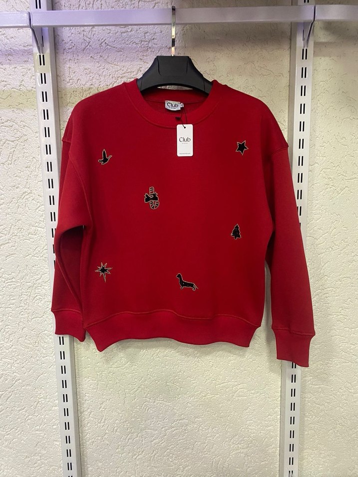 BeymenClub Nakışlı Kadın Sweatshirt - Görsel 2