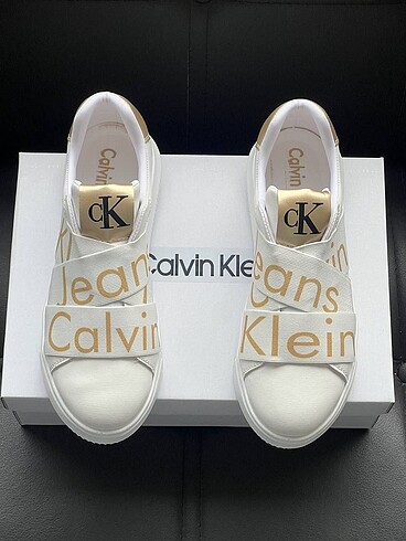 36 Beden Calvin Klein Beyaz Sneaker 36/40
