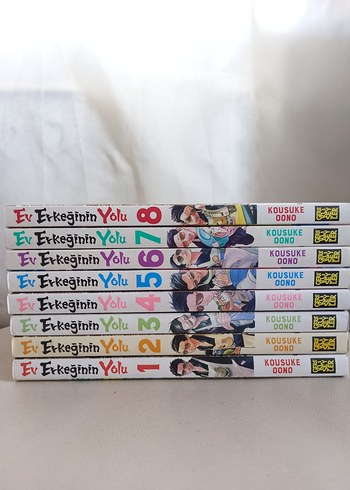 Ev Erkeğinin Yolu 1-8. Cilt Manga Seti