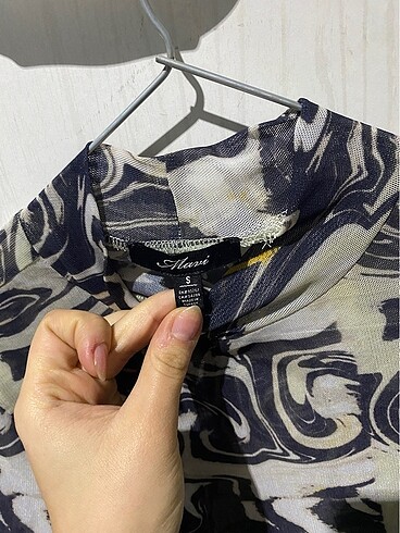 Mavi Jeans Mavi transparan bluz