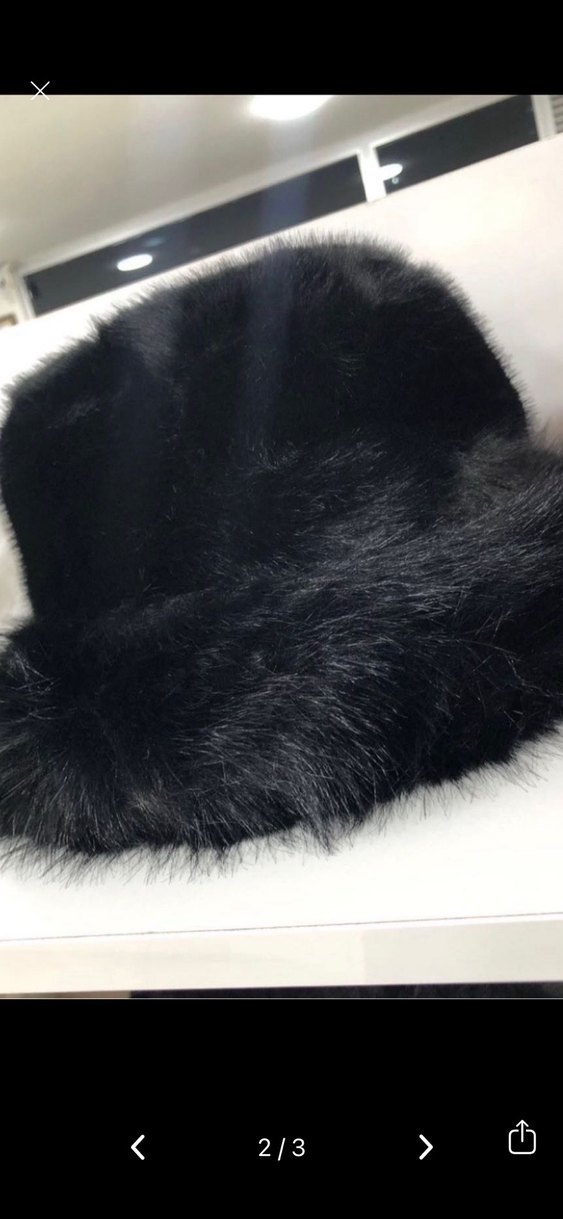 Siyah rus kalpak şapka - Görsel 2