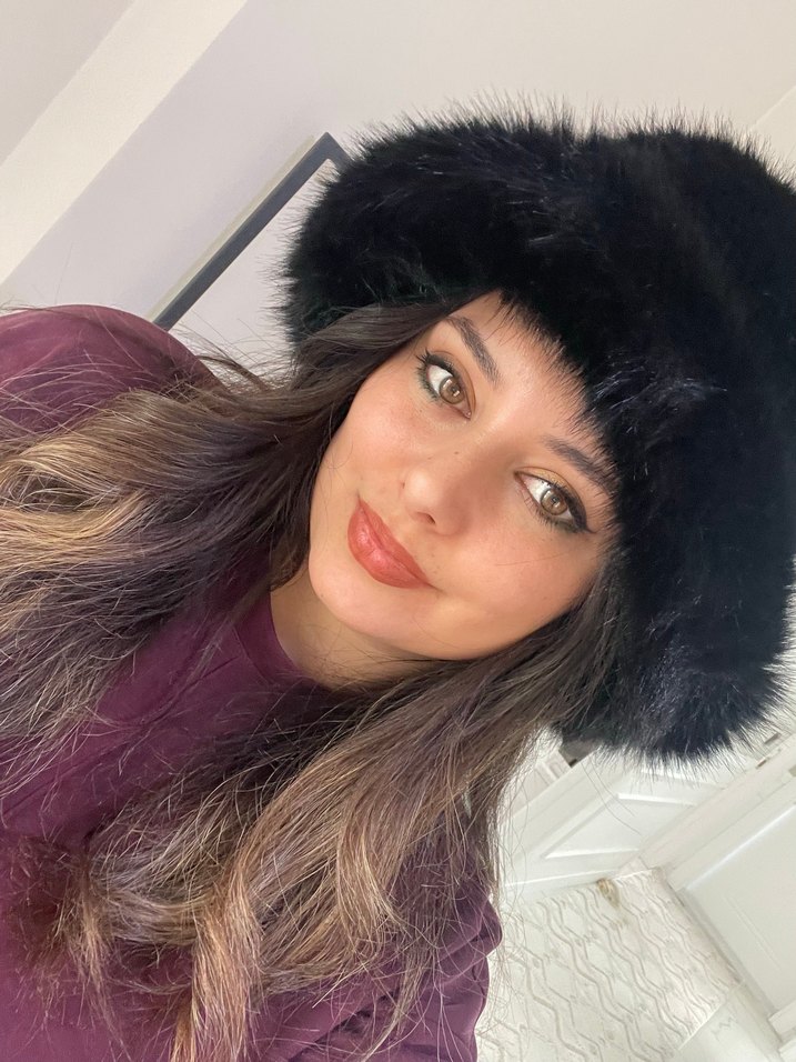 Siyah rus kalpak şapka - Görsel 3