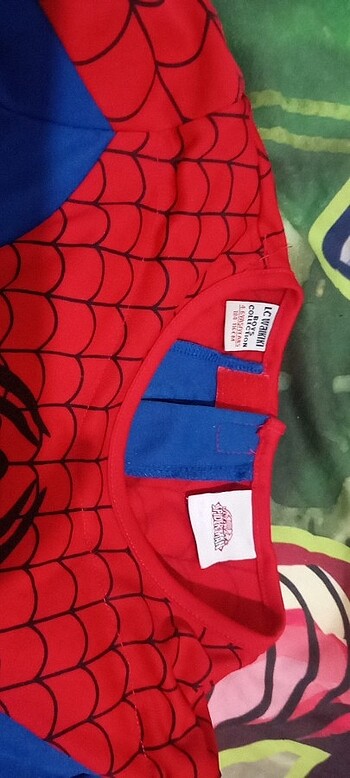 5 Yaş Beden Spiderman kostüm 