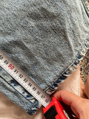 32 Beden mavi Renk trendyolmilla straight jean