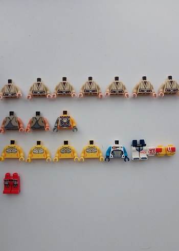 Lego Figür Gövdeleri Parçaları