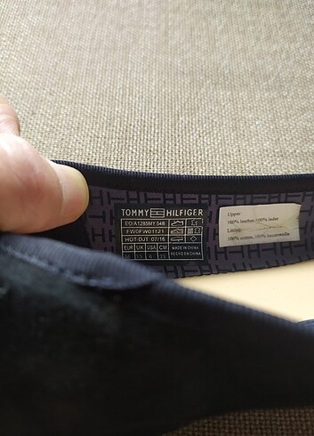 36 Beden siyah Renk Tommy Hilfiger Bayan Babet