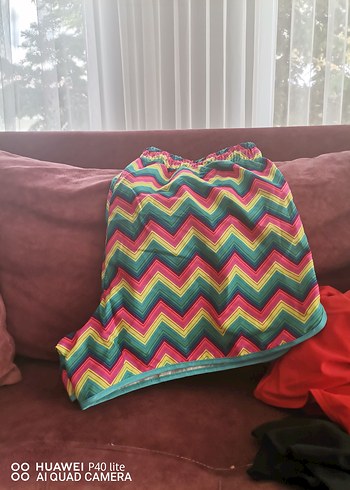 Turuncu mayokini-şort mayo-büyük beden mayo - Görsel 7