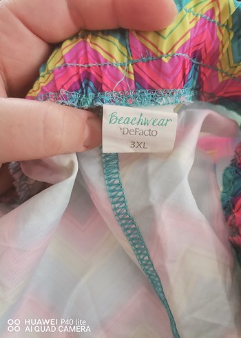 Turuncu mayokini-şort mayo-büyük beden mayo - Görsel 6