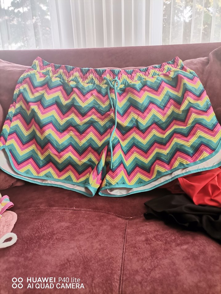 Turuncu mayokini-şort mayo-büyük beden mayo - Görsel 5