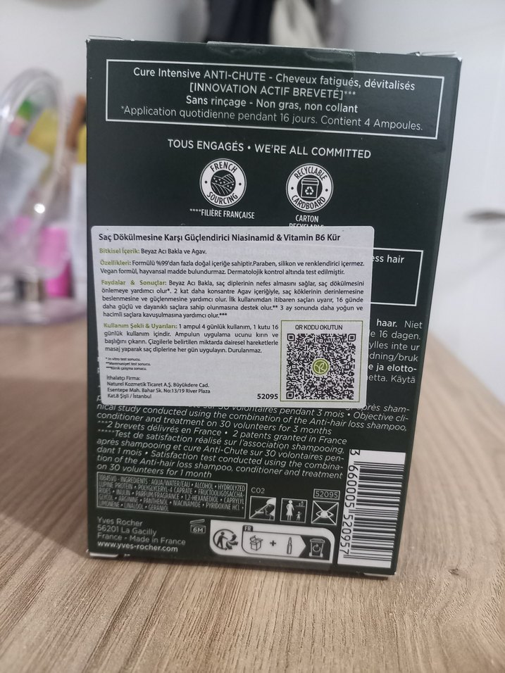 Yves Rocher Saç Dökülmesine Karşı Bakım Kürü - Görsel 2