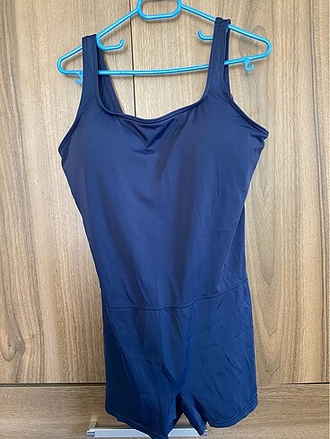 Decathlon Decathlon Nabaiji Kadın şortlu mayo Lacivert
