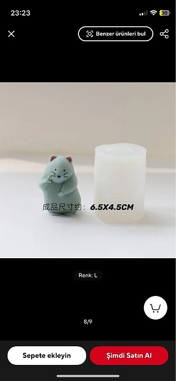 Diğer Hamster mum kalıbı