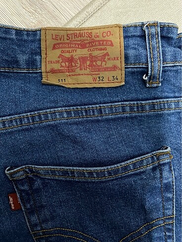 Levis Levis orjinal sıfır W32 L34
