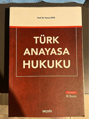 türk anayasa hukuku- yavuz atar