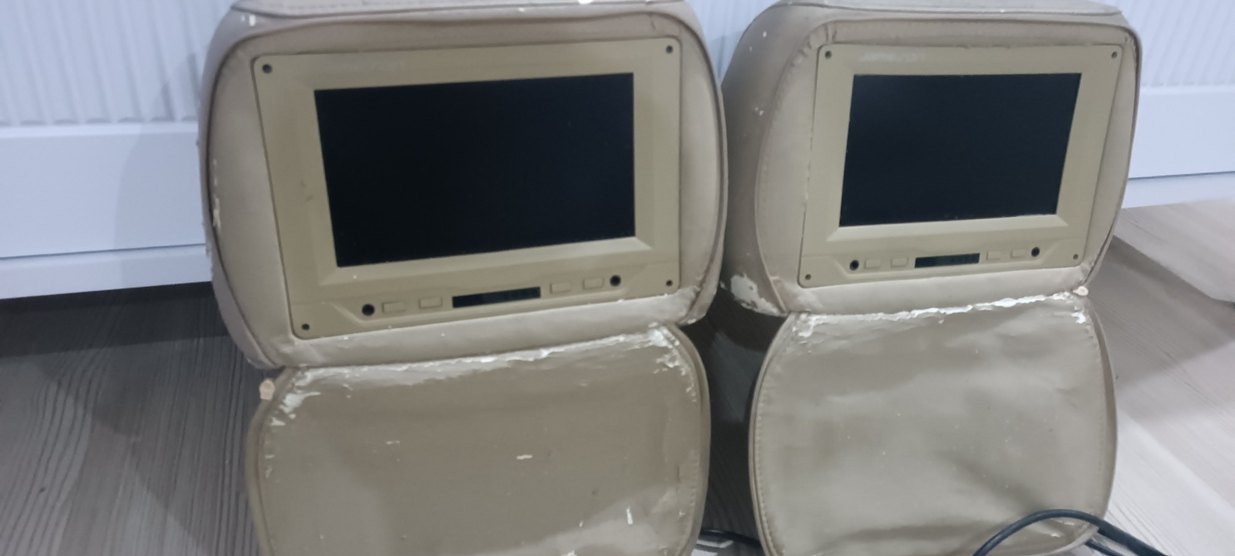 7 İNÇ EKRANLI KOLTUK BAŞLIĞI  EKRAN 2 ADET - Görsel 3