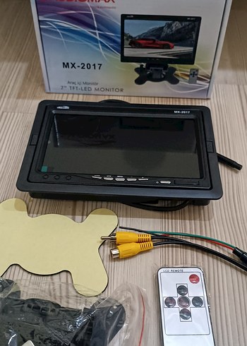 7 inç Camel Renkli TFT-LED Oto Monitör - Görsel 4