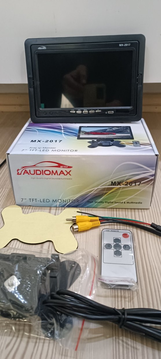 7 inç Camel Renkli TFT-LED Oto Monitör - Görsel 5