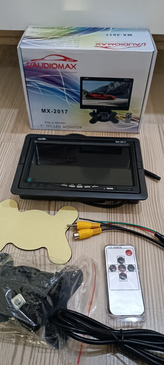 7 inç Camel Renkli TFT-LED Oto Monitör - Görsel 4