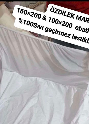 Özdilek etiketli defosuz sıvı geçirmez alez 160*200 - Görsel 5