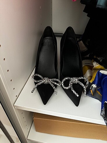 Zara topukly ayakkabı stiletto