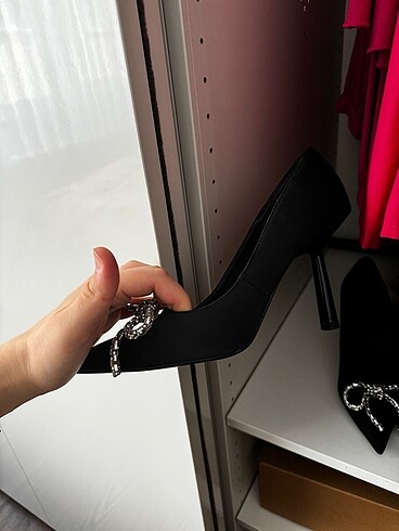 Zara Zara topukly ayakkabı stiletto