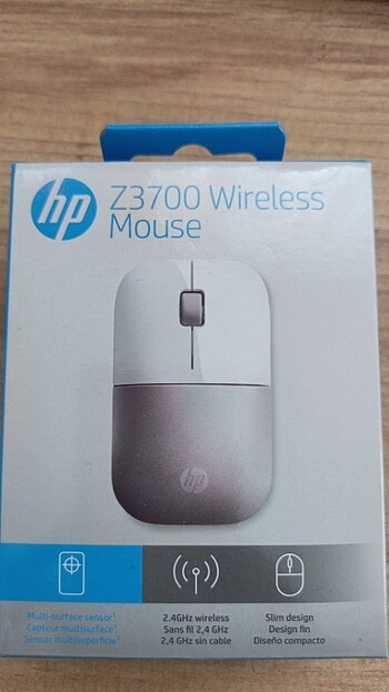 HP Z3700 Kablosuz mouse Roze-Beyaz 