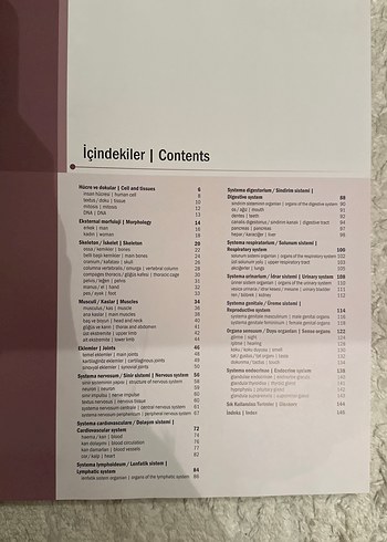 İnsan Anatomisi Atlası - Latince, Türkçe, İngilizce - Görsel 2