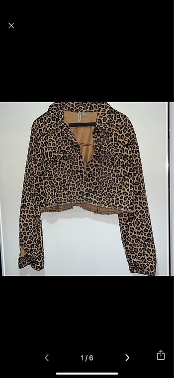 Leopar ceket
