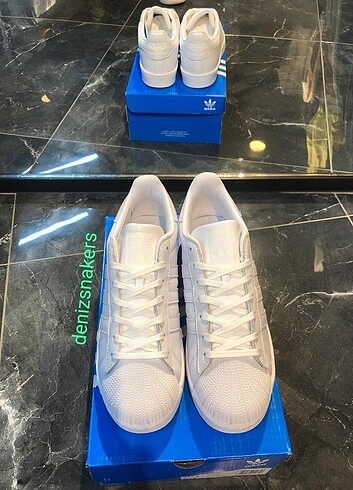 38 Beden beyaz Renk Orijinal adidas süperstar white