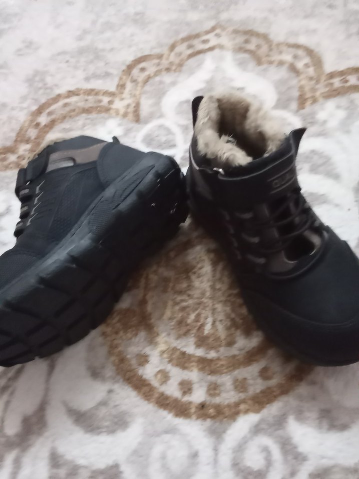 OUALİTY MARKA Kürklü Siyah Erkek Çocuk Botu - Görsel 2