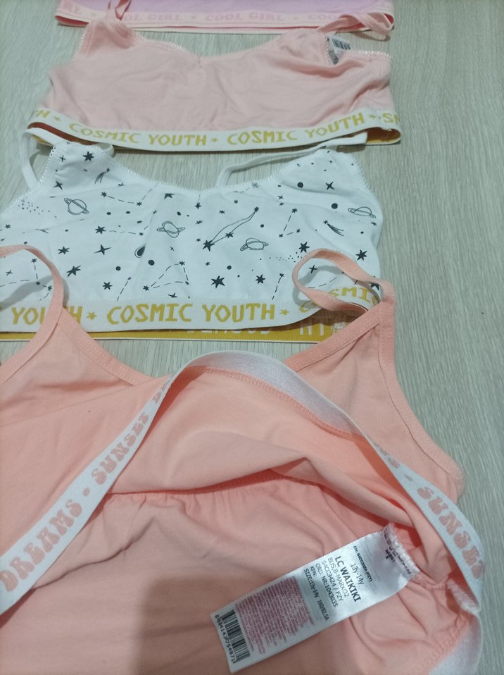 LCW marka pastel Renkli Baskılı Kız Çocuk bustiyerler - Görsel 2