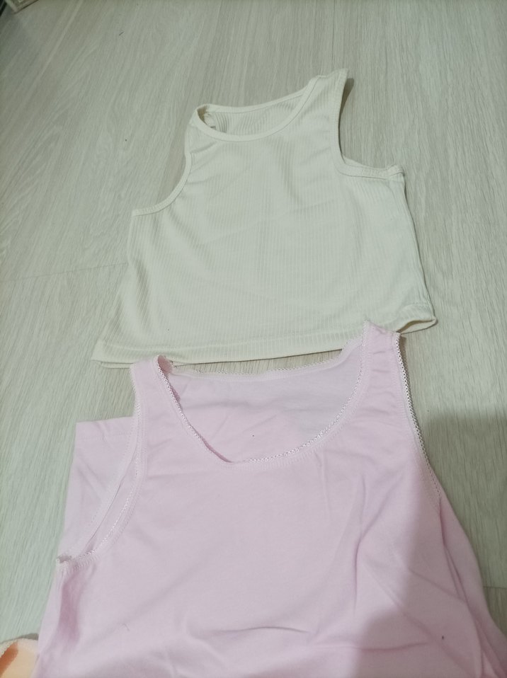 Baskılı Çocuk Atletleri Pastel Renklerde - Görsel 4