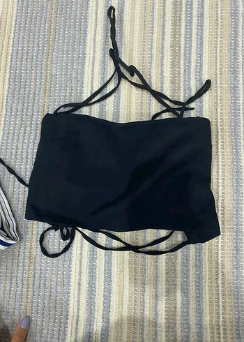 Kadın Siyah Crop