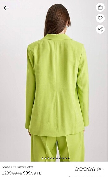 34 Beden yeşil Renk Blazer Ceket